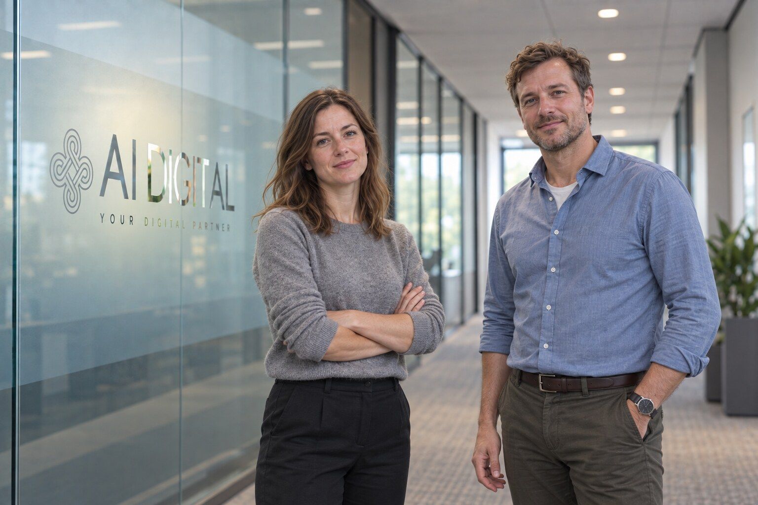 AI Digital colleagues in the office